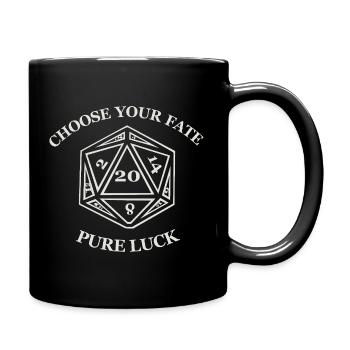 Choisissez votre destin – Pure chance - Mug uni - noir - Droite
