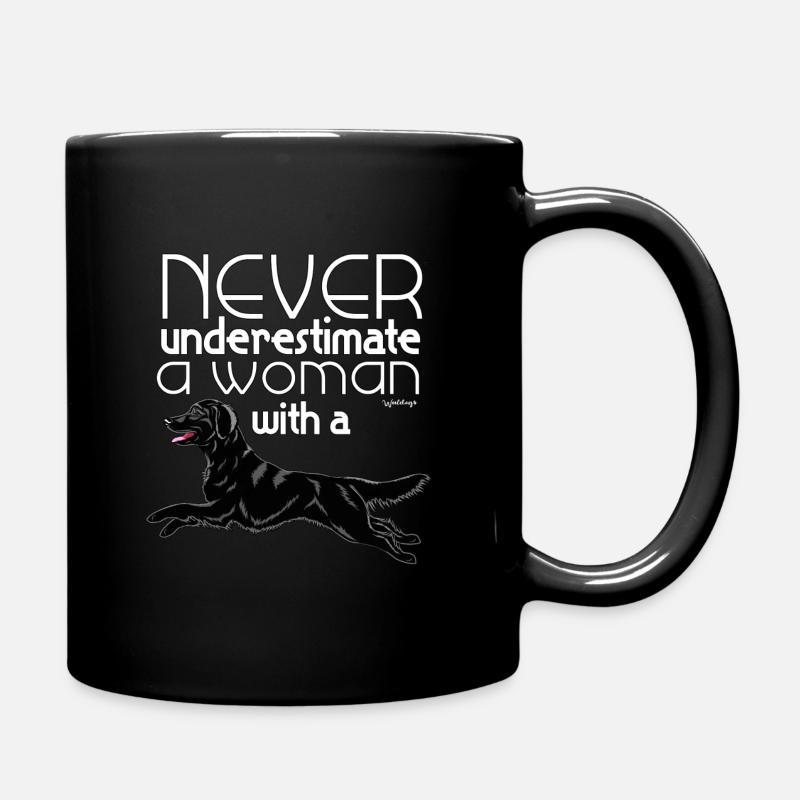 Flattie Underestimate 2 - Tasse einfarbig - Schwarz