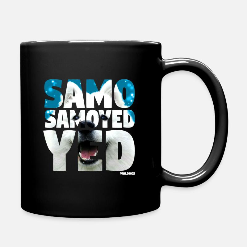 NASSU Bleu Samoyède - Mug uni - noir