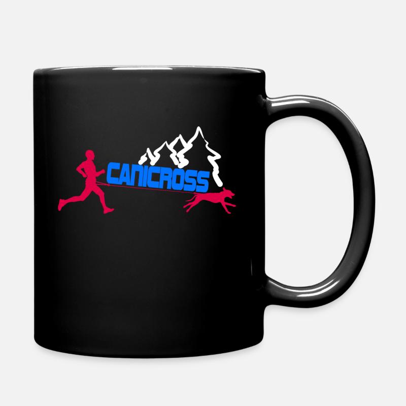 canicross - Full Colour Mug - black