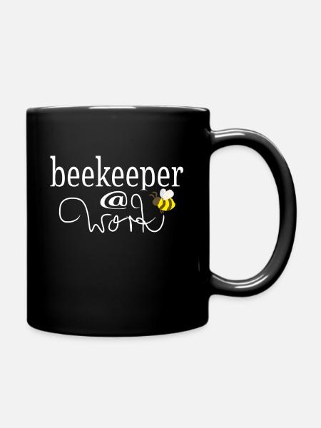 Beekeeper @ work - Mug uni - noir