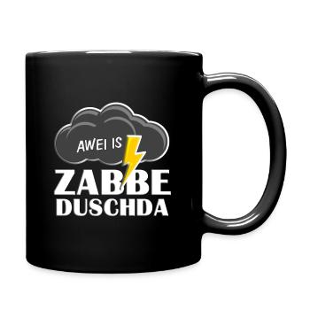 Awei is zabbeduschda - Full Colour Mug - black - Right