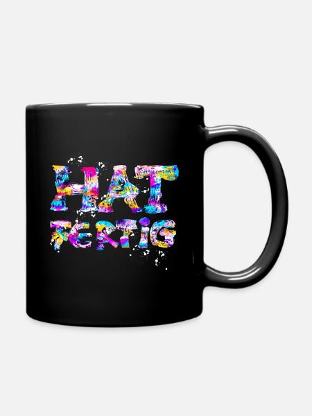 Abschluss, HAT FERTIG Schule, Abi, Uni, Job, Sport - Tasse einfarbig - Schwarz