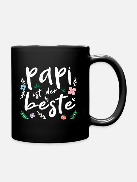 Papa est le meilleur - Fête des pères - Mug uni - noir
