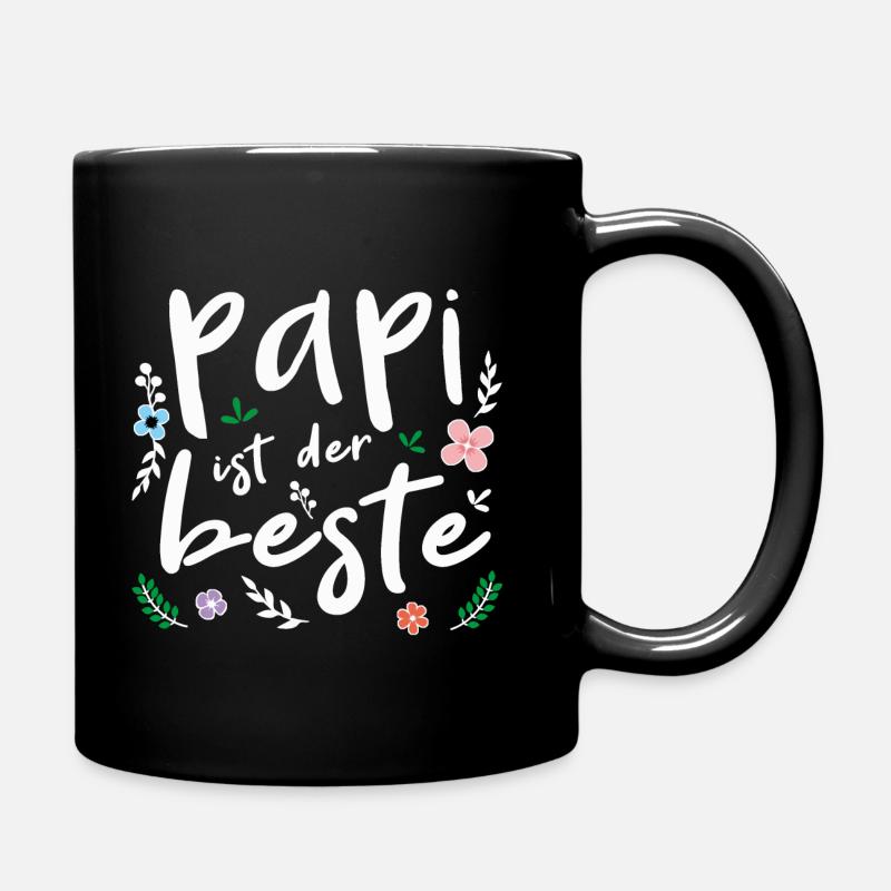 Papa est le meilleur - Fête des pères - Mug uni - noir