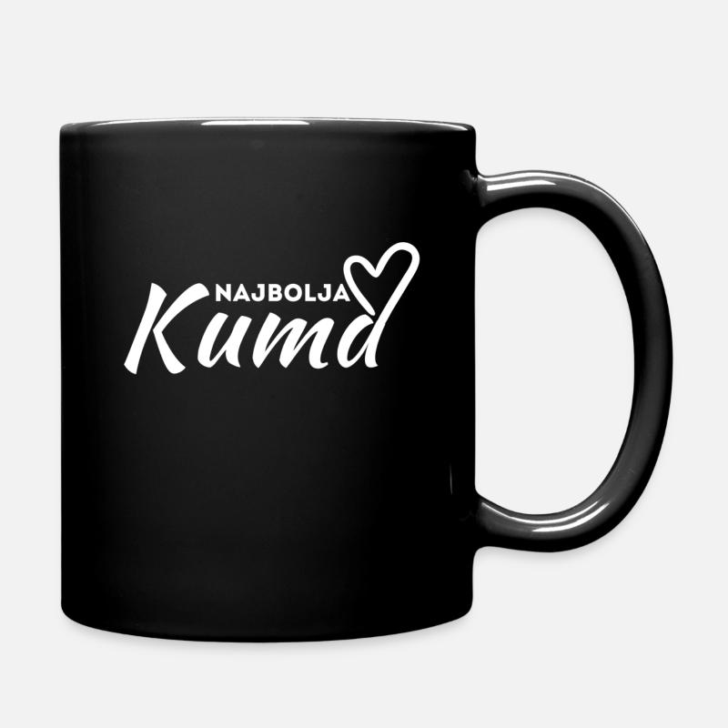 najbolja kuma - Tasse einfarbig - Schwarz