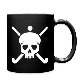 Hockey - Tasse einfarbig - Schwarz - Rechts