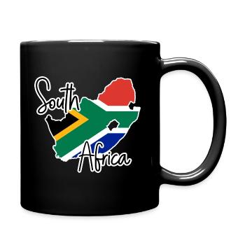 Afrique du Sud - Mug uni - noir - Droite