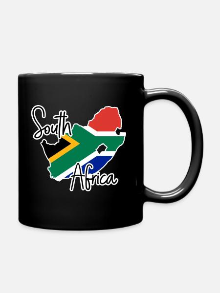 Afrique du Sud - Mug uni - noir