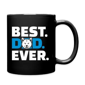 akita - Mug uni - noir - Droite