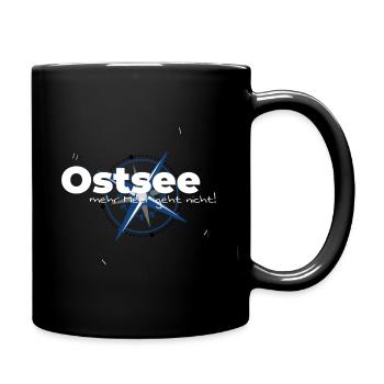 Mer Baltique - plus de mer n'est pas! - Mug uni - noir - Droite