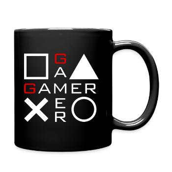 Gamer - Full Colour Mug - black - Right