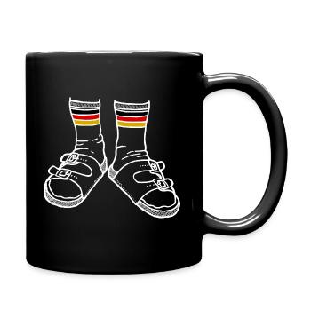 Proud Alman - Full Colour Mug - black - Right