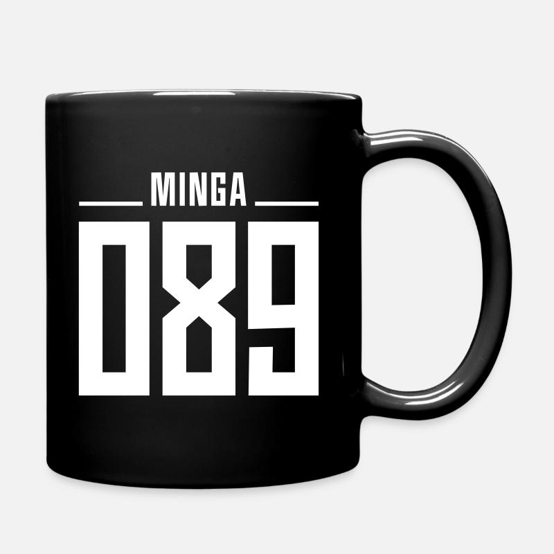 MINGA 089 | MÜNCHEN - Tasse einfarbig - Schwarz