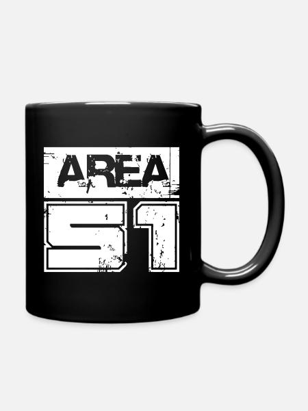 AREA 51 - Mug uni - noir