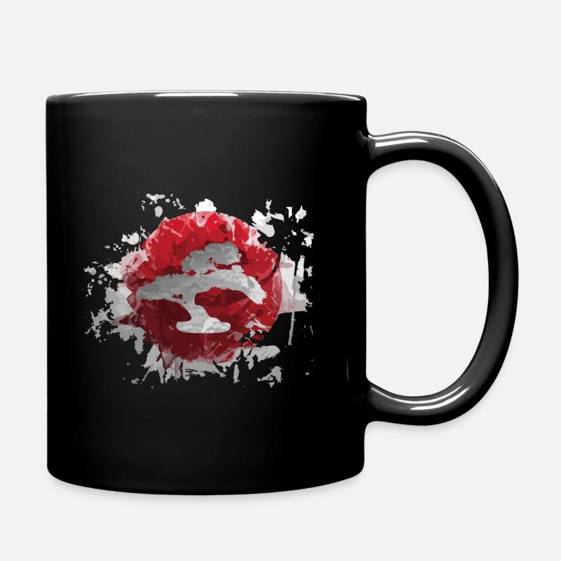 Bonsai used look - Full Colour Mug - black