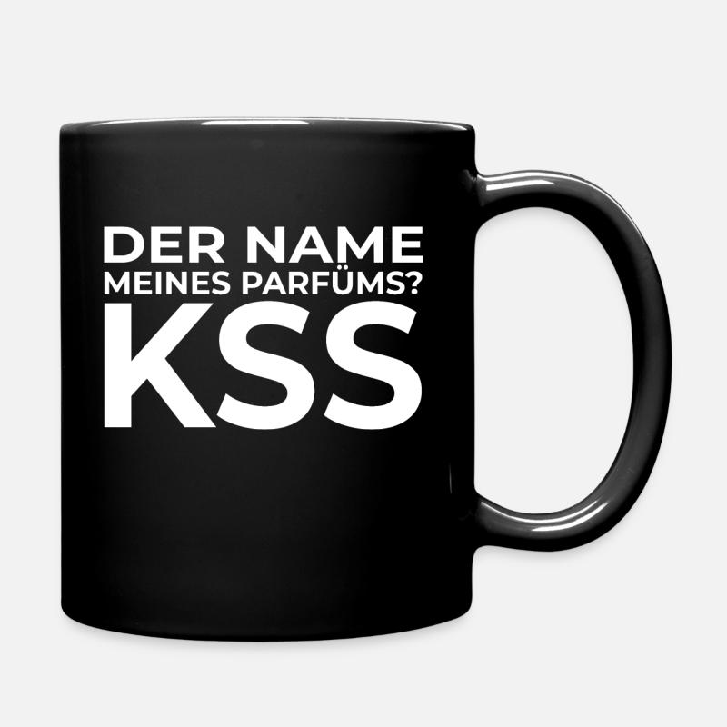 KSS ist mein Parfüm - Tasse einfarbig - Schwarz