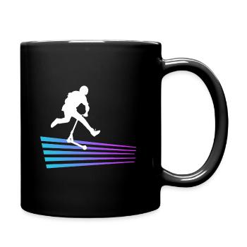 Freestyle-Roller - Tasse einfarbig - Schwarz - Rechts
