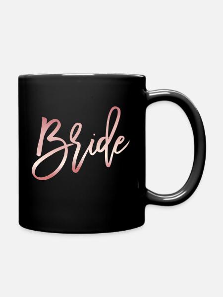 Bride - Tasse einfarbig - Schwarz