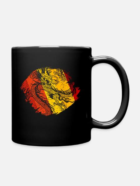 Dragon chinois - Mug uni - noir