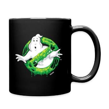 Ghostbusters Slime Logo Mug - Full Colour Mug - black - Right