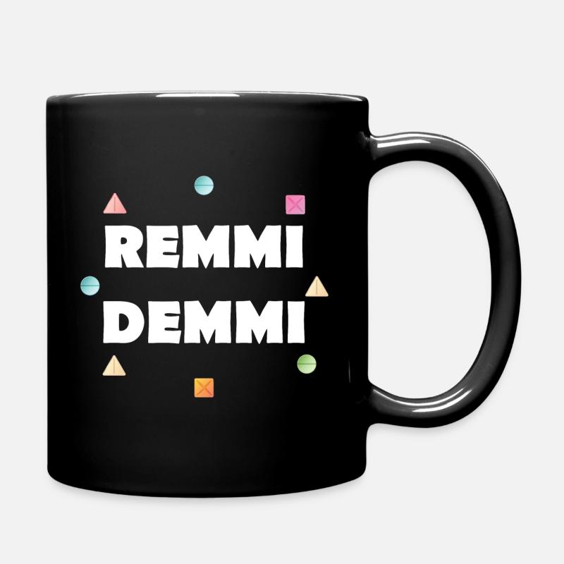Remmi Demmi Sommer Techno Festival - Tasse einfarbig - Schwarz