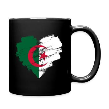 Algeria - Full Colour Mug - black - Right