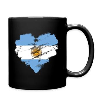 Argentine - Mug uni - noir - Droite