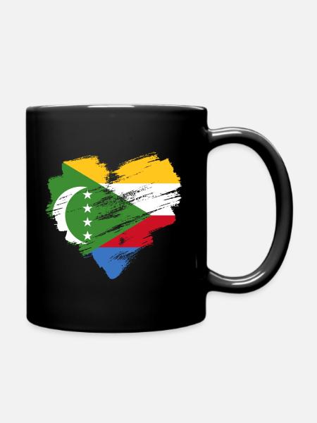 Comores - Mug uni - noir