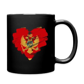 Montenegro - Full Colour Mug - black - Right