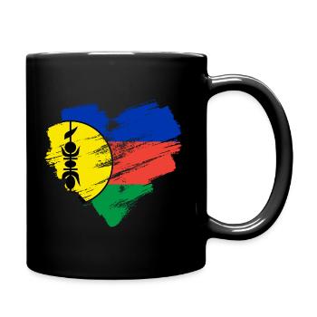 New Caledonia - Full Colour Mug - black - Right