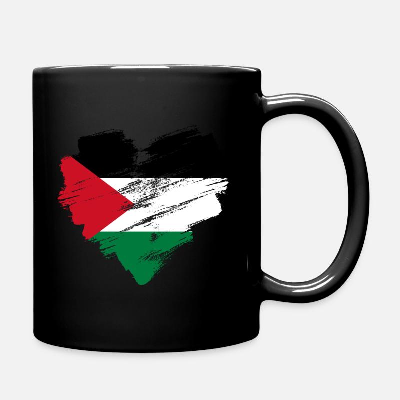 Palestine - Full Colour Mug - black