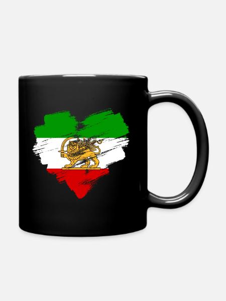 Persien - Tasse einfarbig - Schwarz