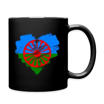 Roma - Tasse einfarbig - Schwarz - Rechts