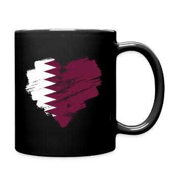 Qatar - Full Colour Mug - black - Right