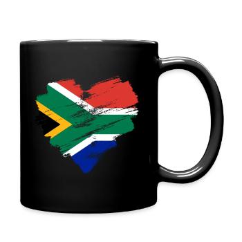 Afrique du Sud - Mug uni - noir - Droite