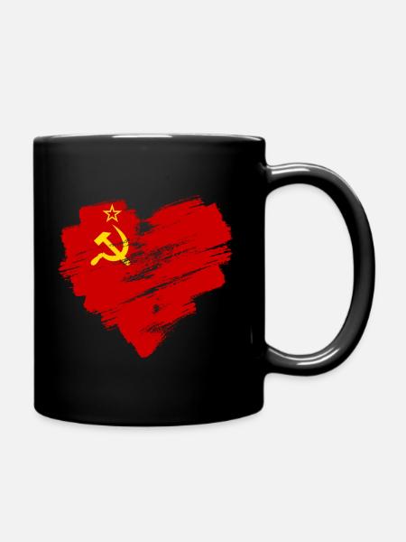 Sowjetunion - Tasse einfarbig - Schwarz