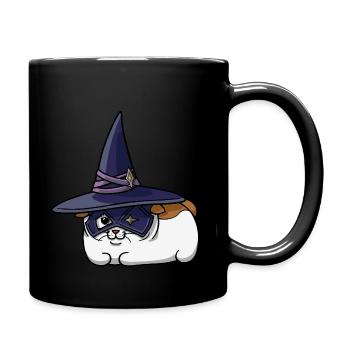 Fat Cat Blackmage (FFXIV/FF14) - Full Colour Mug - black - Right