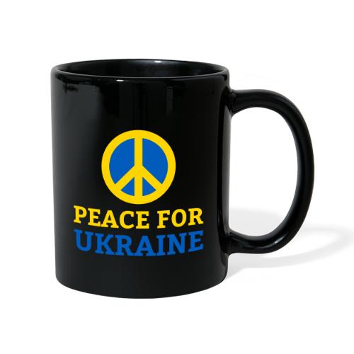 Peace for Ukraine Frieden Support Solidarität - Tasse einfarbig