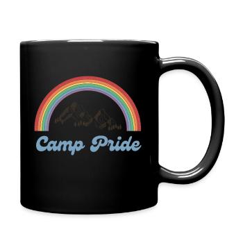 Camp Pride - Tasse einfarbig - Schwarz - Rechts