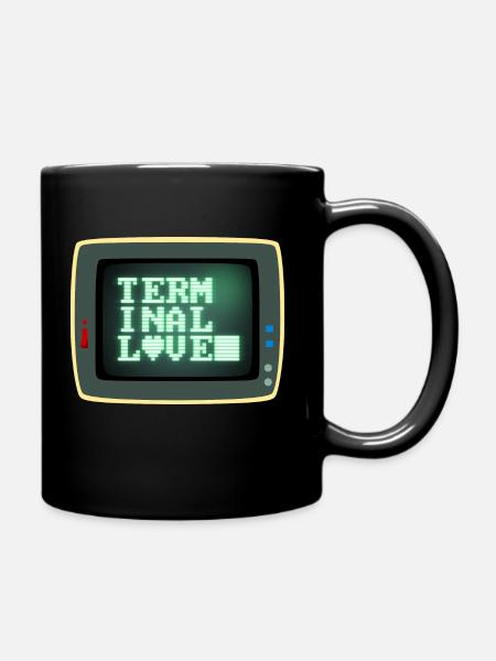 Terminal Amour - Mug uni - noir