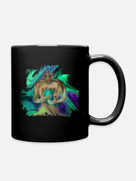 Mana Guard - Tasse einfarbig - Schwarz