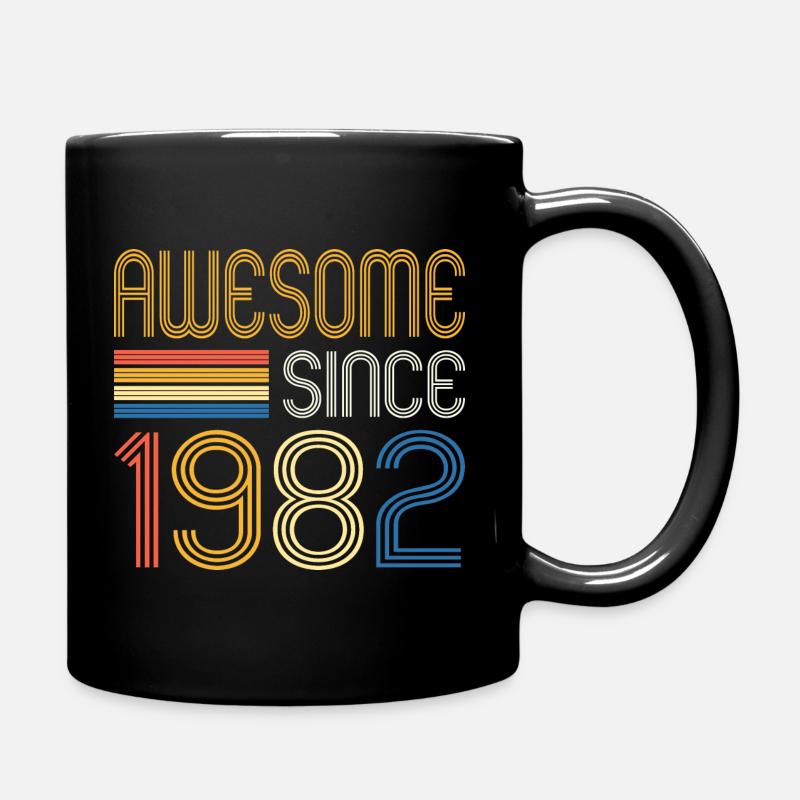 Fantastisches Geschenk zum 40. Geburtstag 1982 - Tasse einfarbig - Schwarz