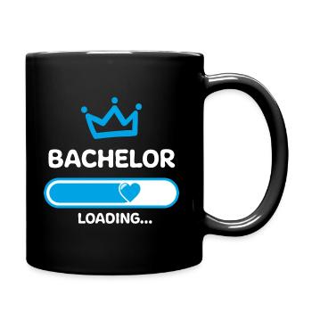Bachelorabschluss Student Geschenkideen - Tasse einfarbig - Schwarz - Rechts