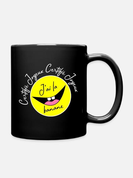 J'ai la banane - Mug uni - noir