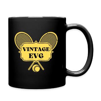 VINTAGE EVG TENNIS - Mug uni - noir - Droite