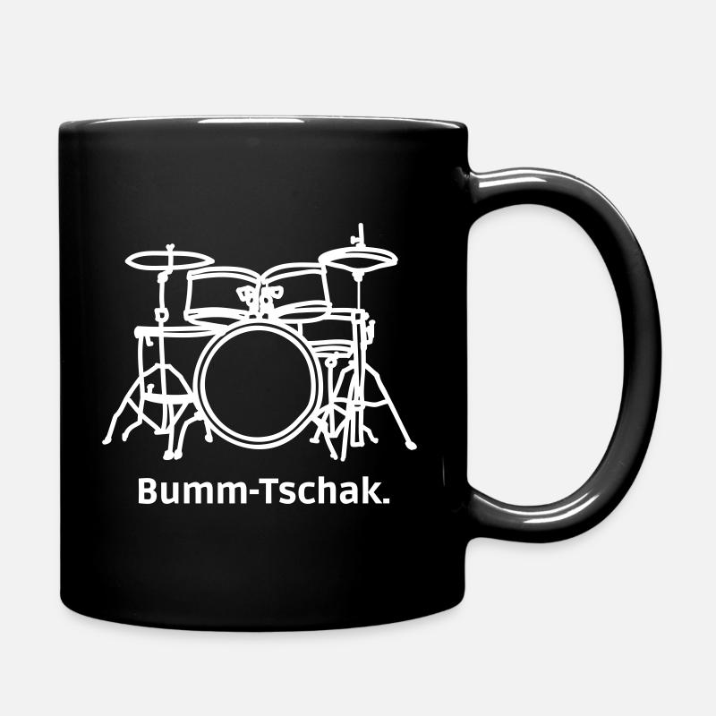 Bumm Tschak. - Tasse einfarbig - Schwarz