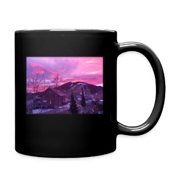 Imagine sky - Full Colour Mug - black - Right