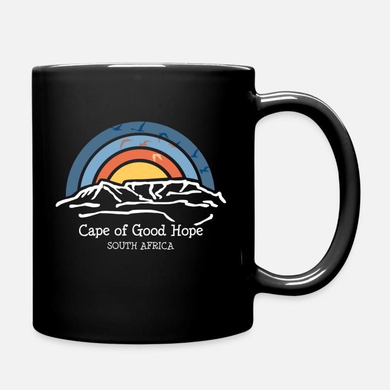 Cap de Bonne-Espérance, Le Cap, Afrique du Sud - Mug uni - noir