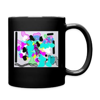 Edgar louis - Tasse einfarbig - Schwarz - Rechts